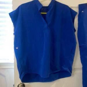 Figs Scrub Set WINNING BLUE